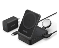 ANKER MagGo Wireless Charging Station 15W Foldable 3-in-1 Black 2 B2557312 - 1341990 - zdjęcie 1